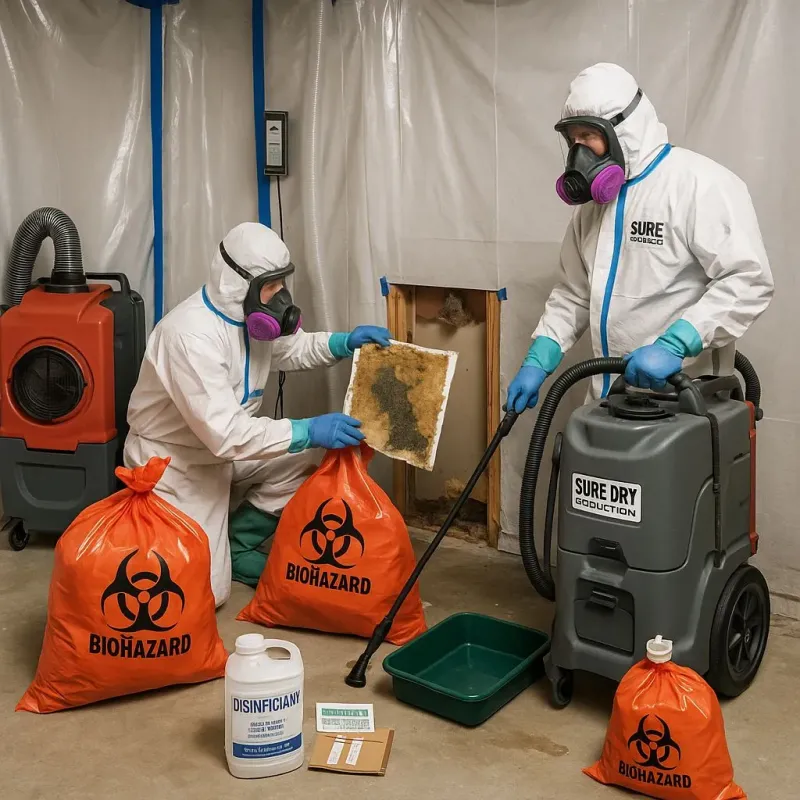 Contaminated Water Handling Protocols process in Grand Mound, WA