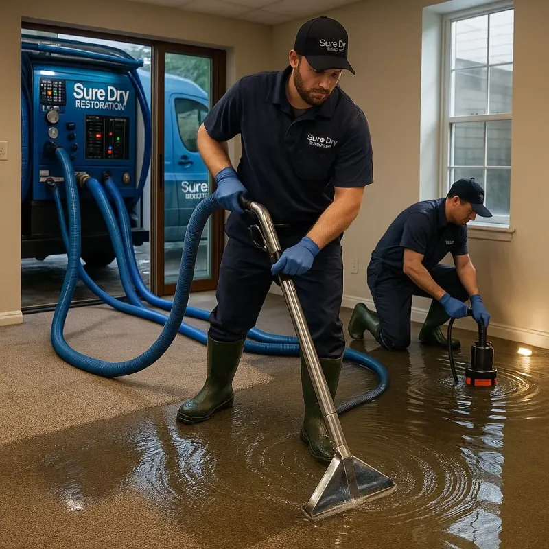 Water Extraction and Removal process in Grand Mound, WA